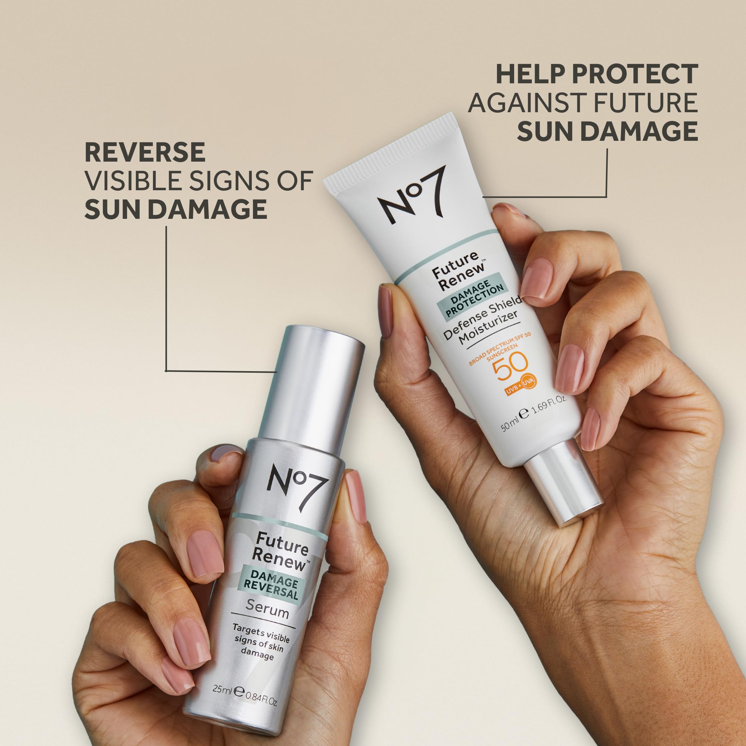 Amazon.com: No7 Future Renew Defense Shield - Oil Free Facial